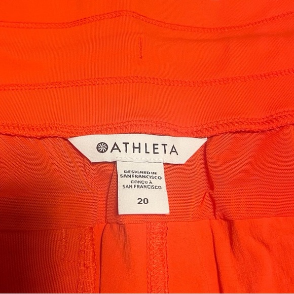 Athleta NWT Trekkie North Jogger Pant Orange Size 20 - Picture 9 of 10